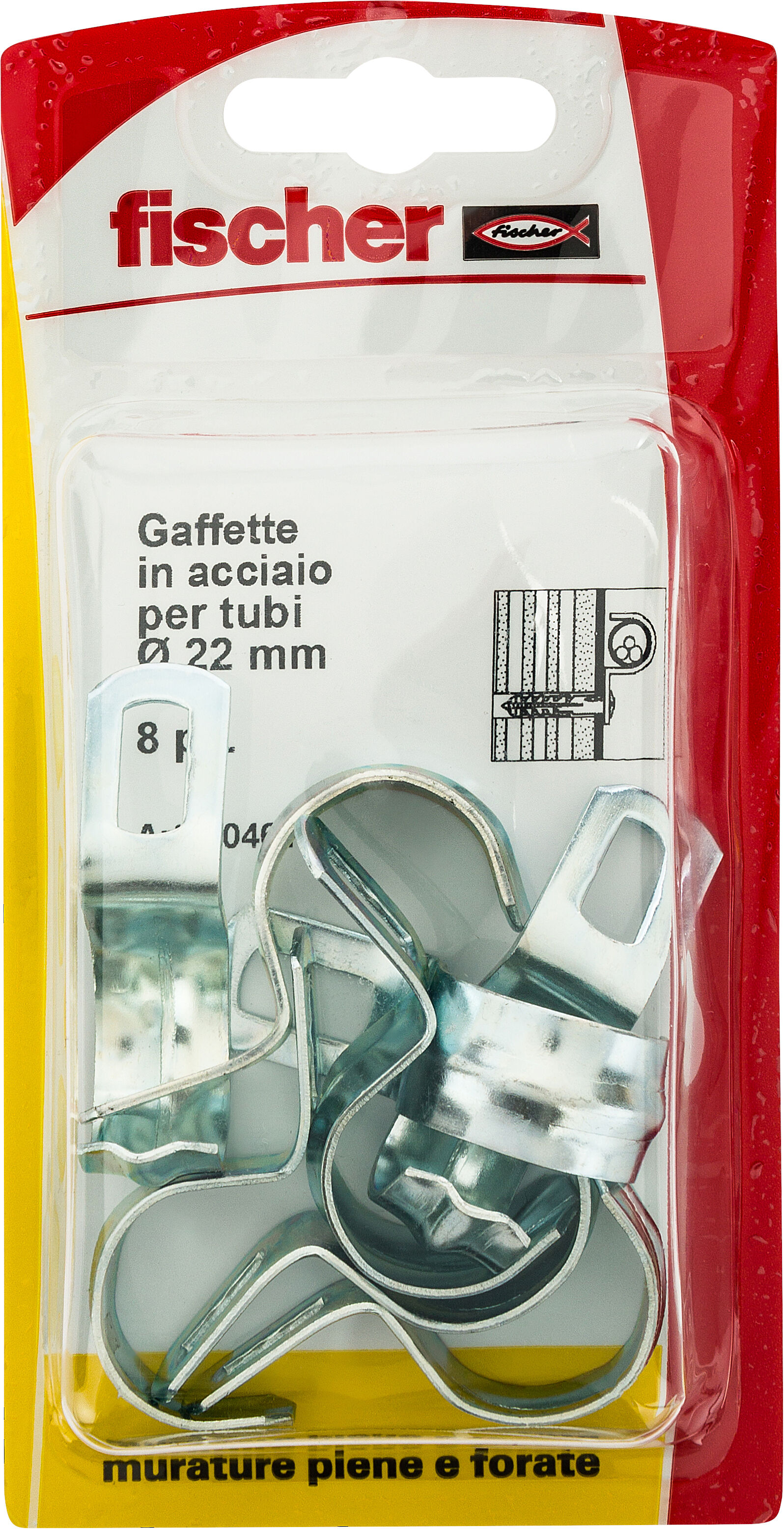 Confezione: "GAFFETTA mm 22 K"