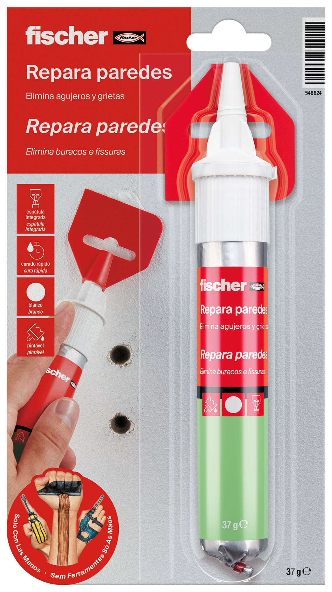 Packaging: "Repara Paredes 70 ml"