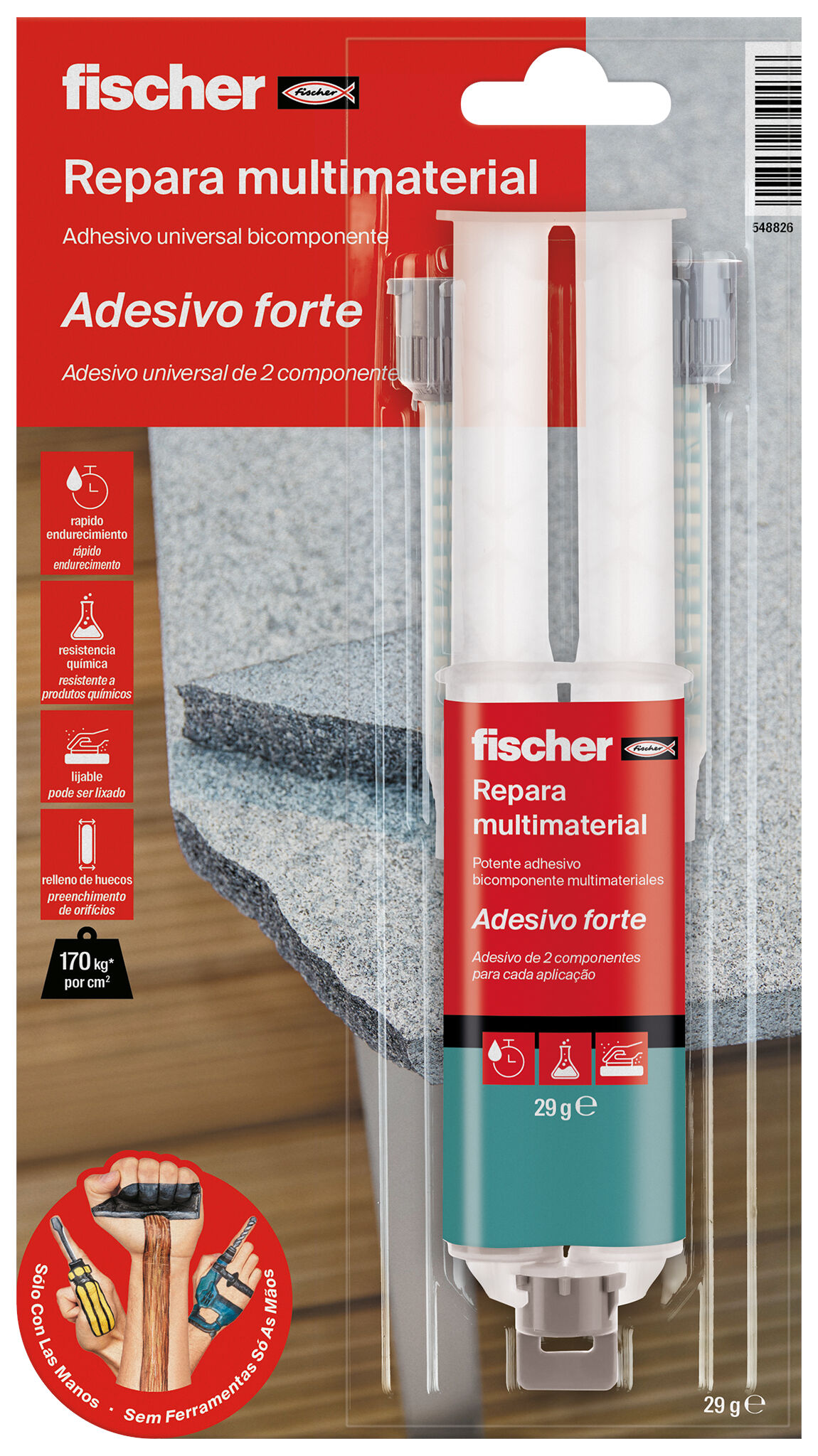 Packaging: "SCLM REPARA MULTIMATERIAL"