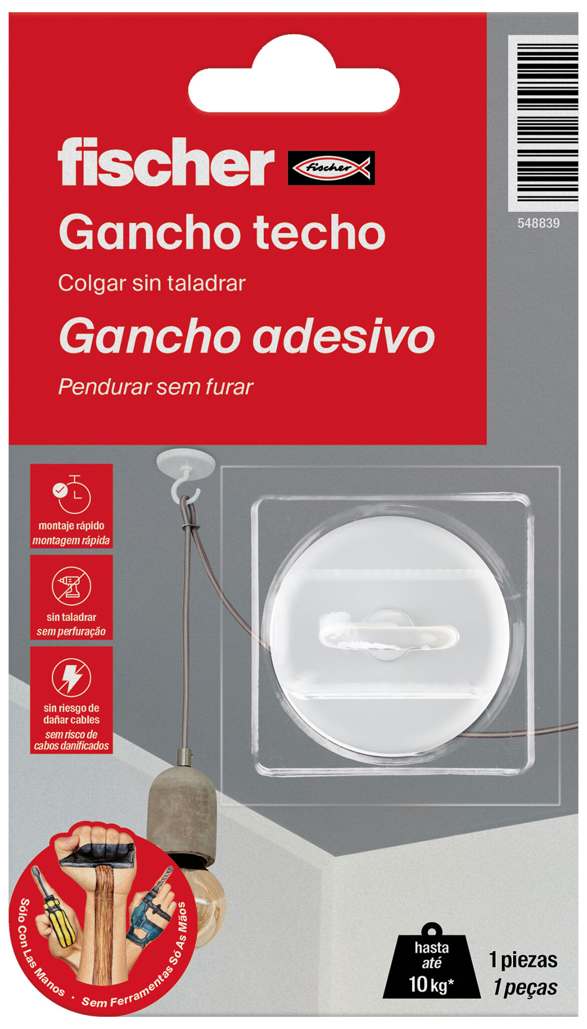 Packaging: "SCLM GANCHO TECHO"