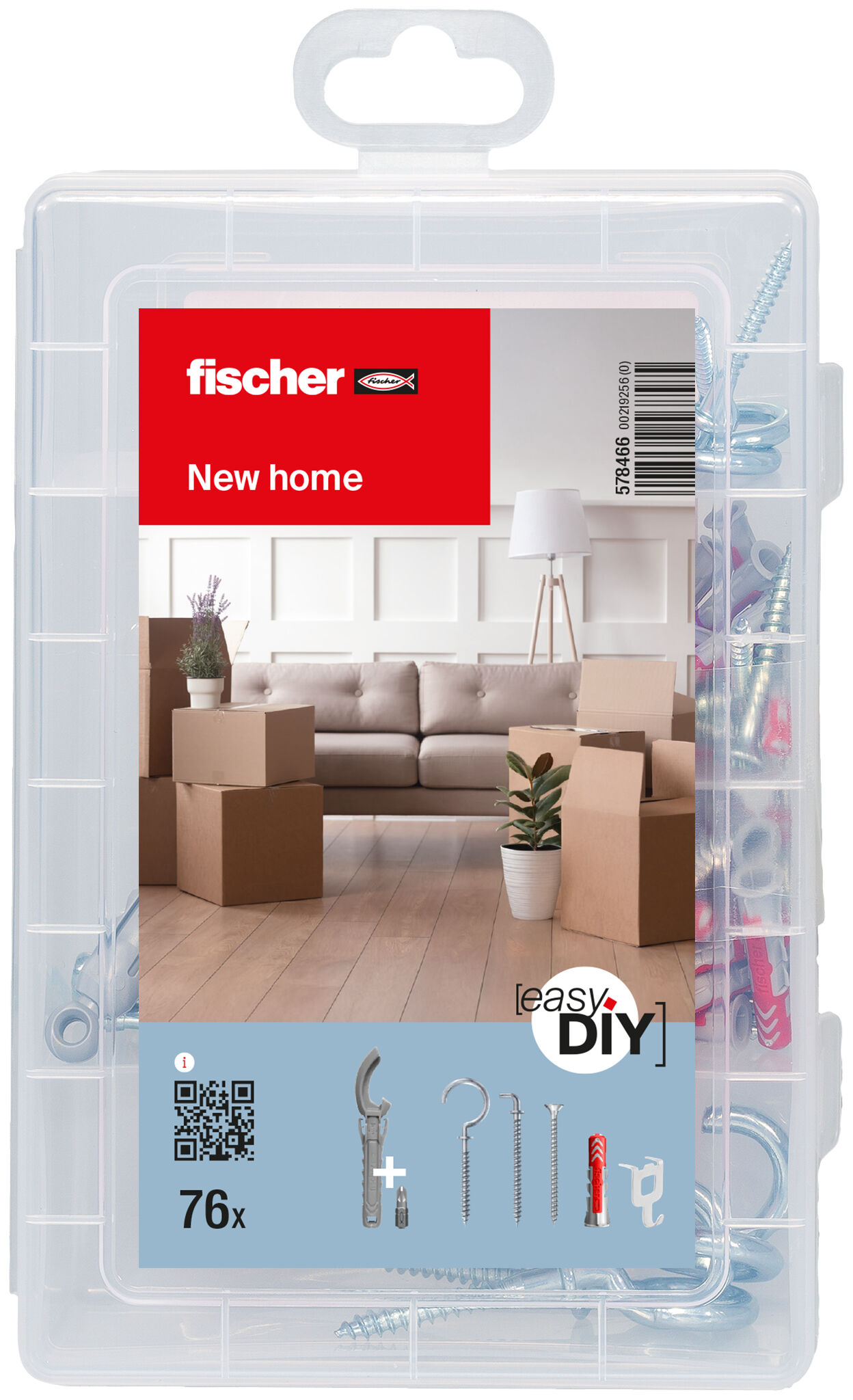 Packaging: "fischer EasyDIY Box New home (76)"