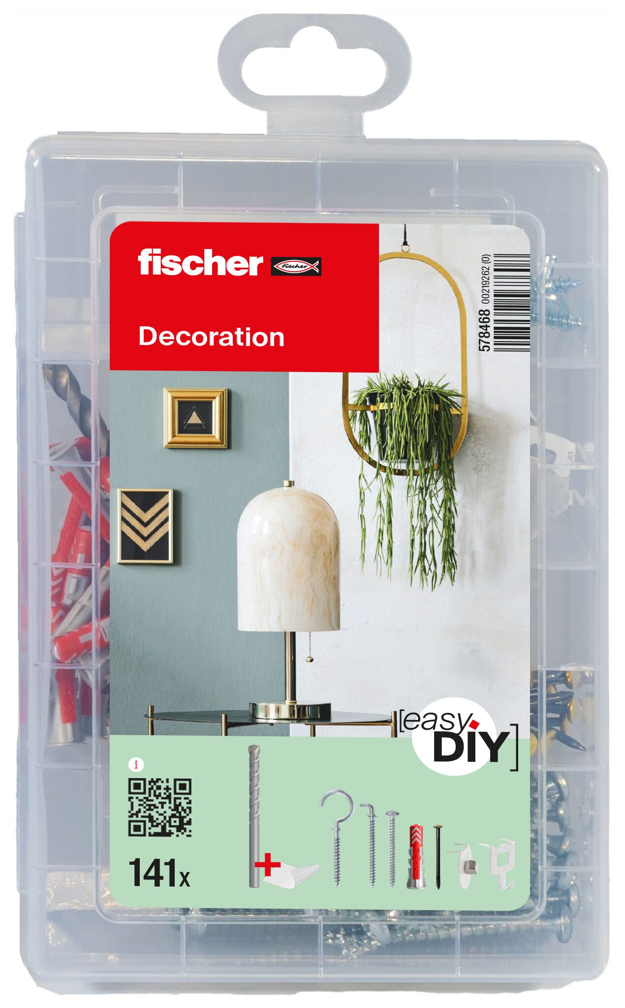 Packaging: "fischer EasyDIY box Decoration (141)"