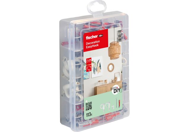 Product Picture: "fischer EasyDIY Box Decoration EasyHook + screw (113)"