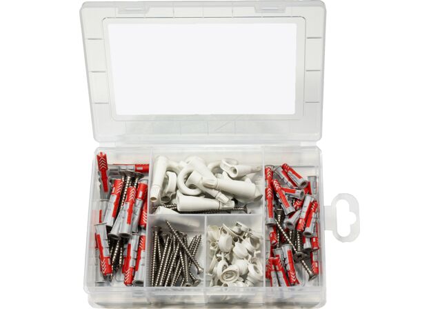 Product Picture: "fischer EasyDIY Box Decoration EasyHook + screw (113)"
