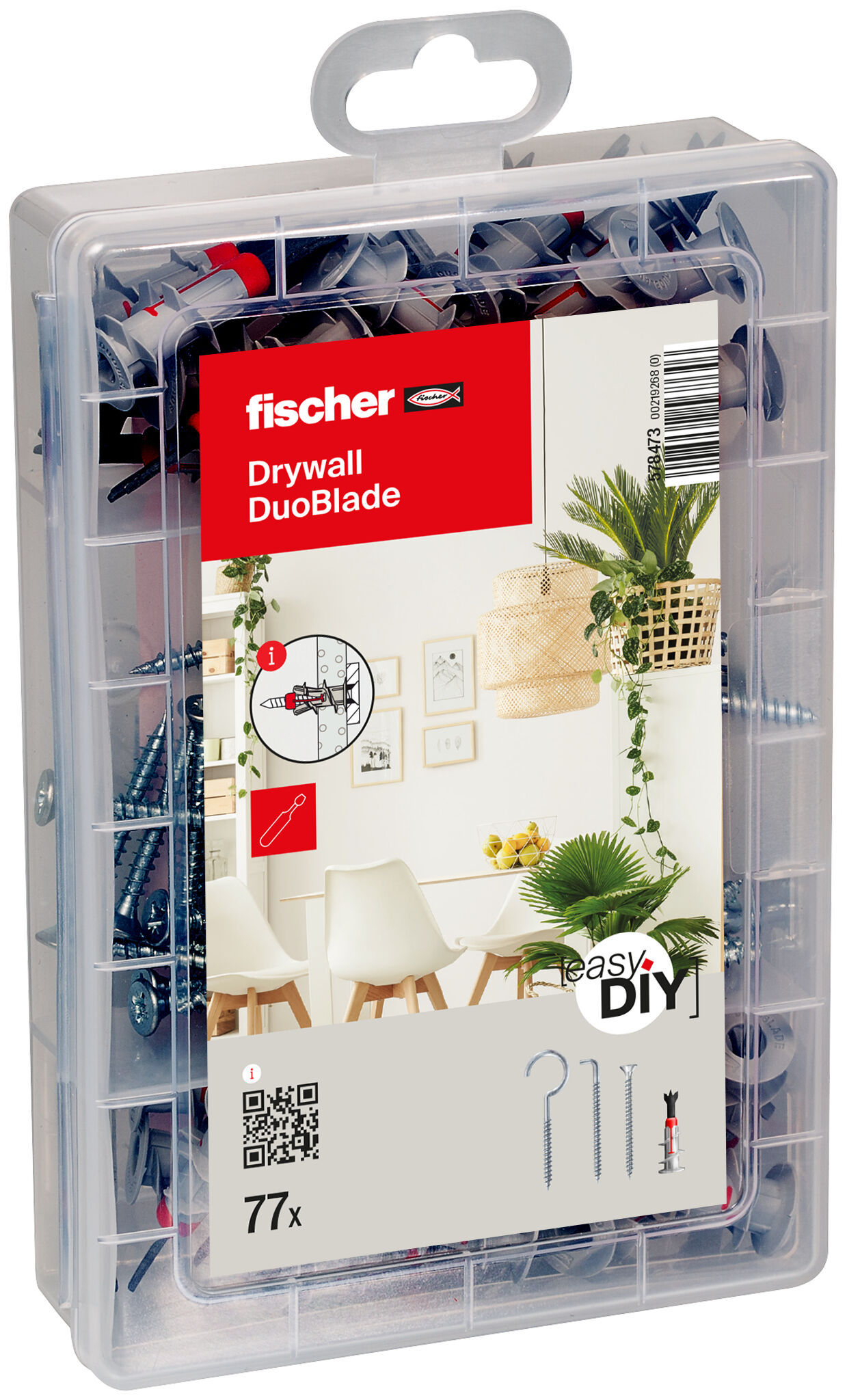 Product Picture: "fischer EasyDIY Box Drywall DuoBlade (77)"