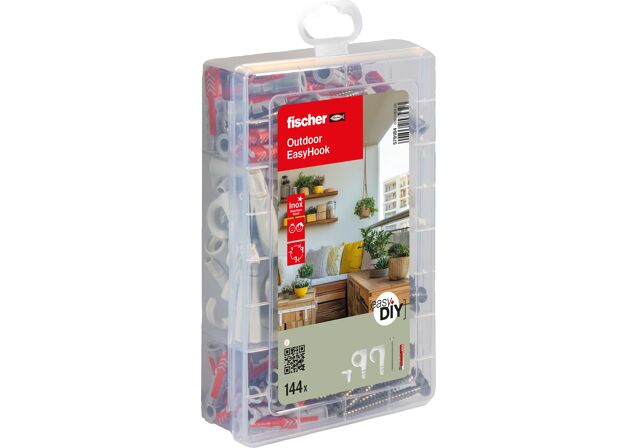 Product Picture: "fischer EasyDIY Box Outdoor EasyHook (144)"