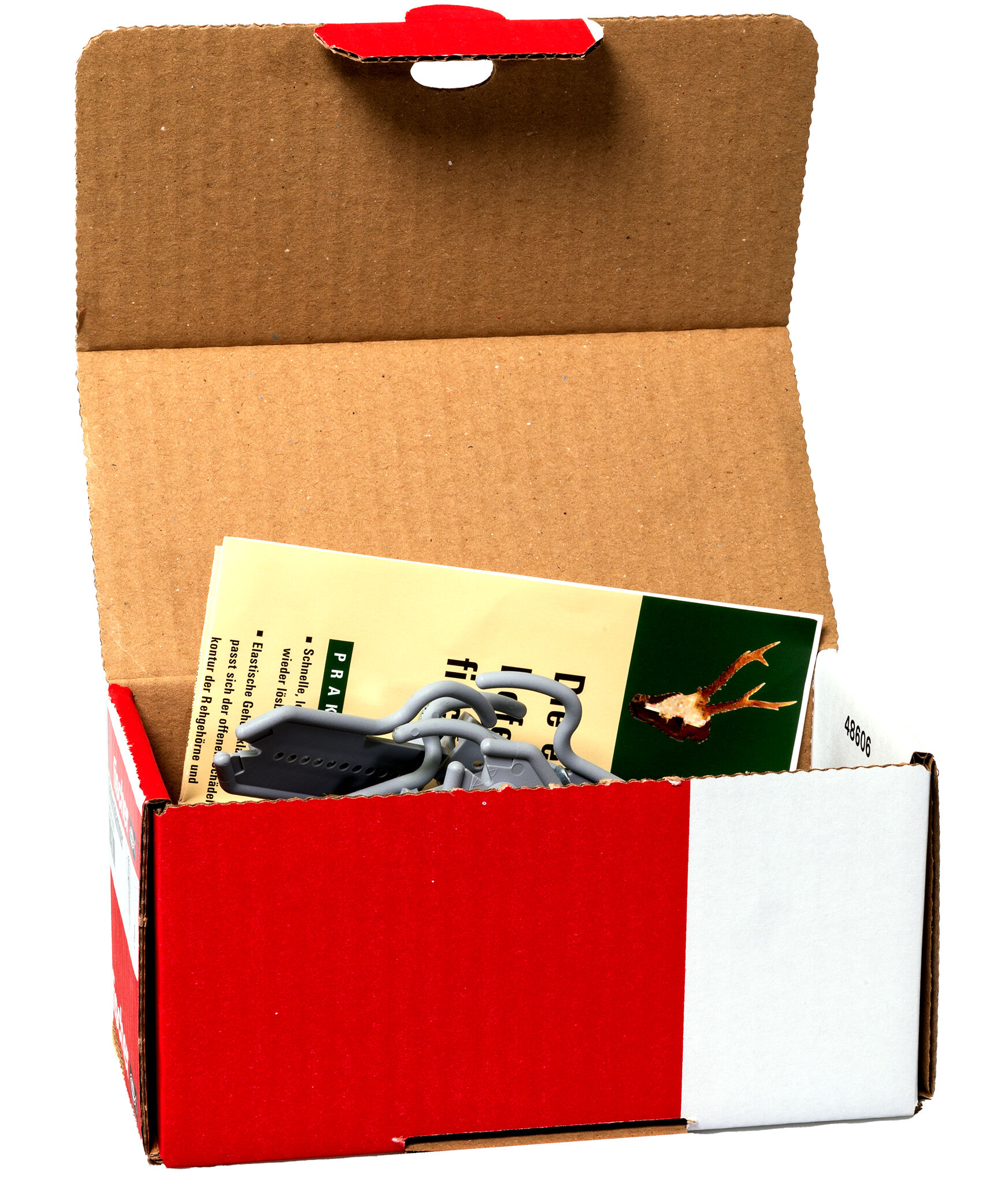 Verpackung: "fischer Gehörnklammer"