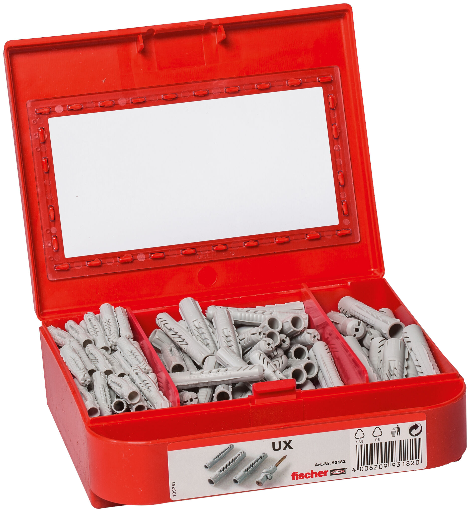 Product Picture: "fischer installation box Universal plug UX6/8/10"