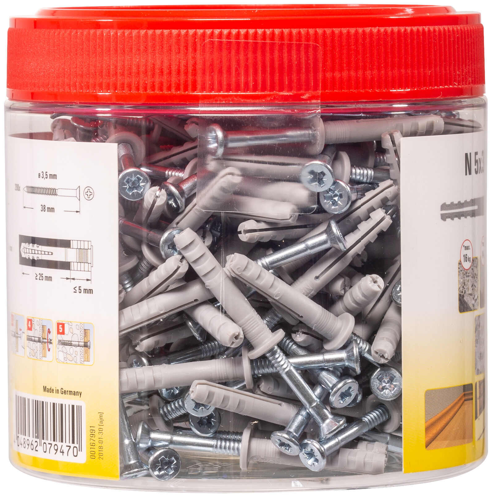 Packaging: "NF 5 x 30/5F /RB 200"