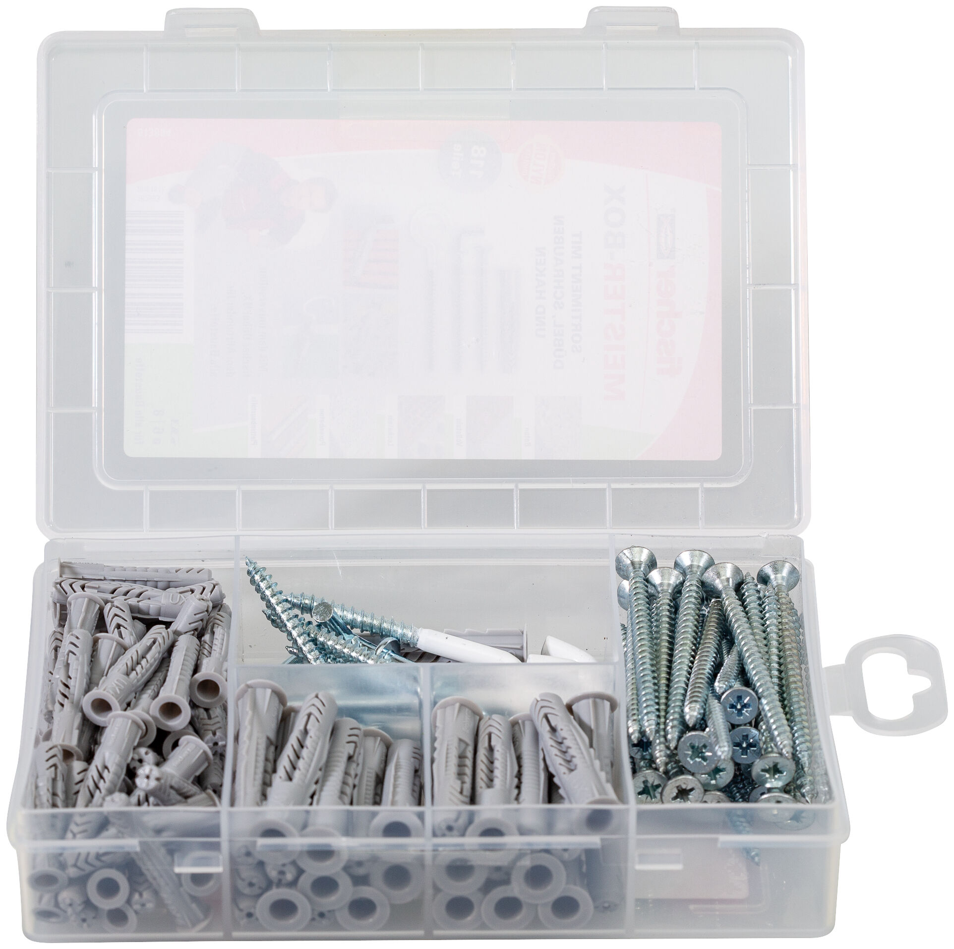 Product Picture: "fischer Meister-Box UX + Screws + Hooks"