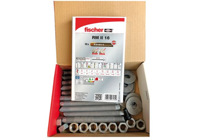 Verpackung: "RM II LA 16 x 165 fvz"
