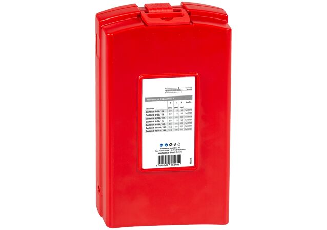 Balení: "Sada fischer příklepových vrtáků Quattric II 5 - 12 mm"