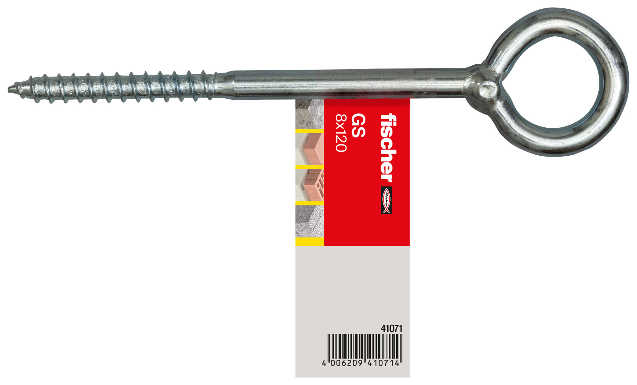 Packaging: "fischer Eye screw GS 8 x 120 E item pricing"