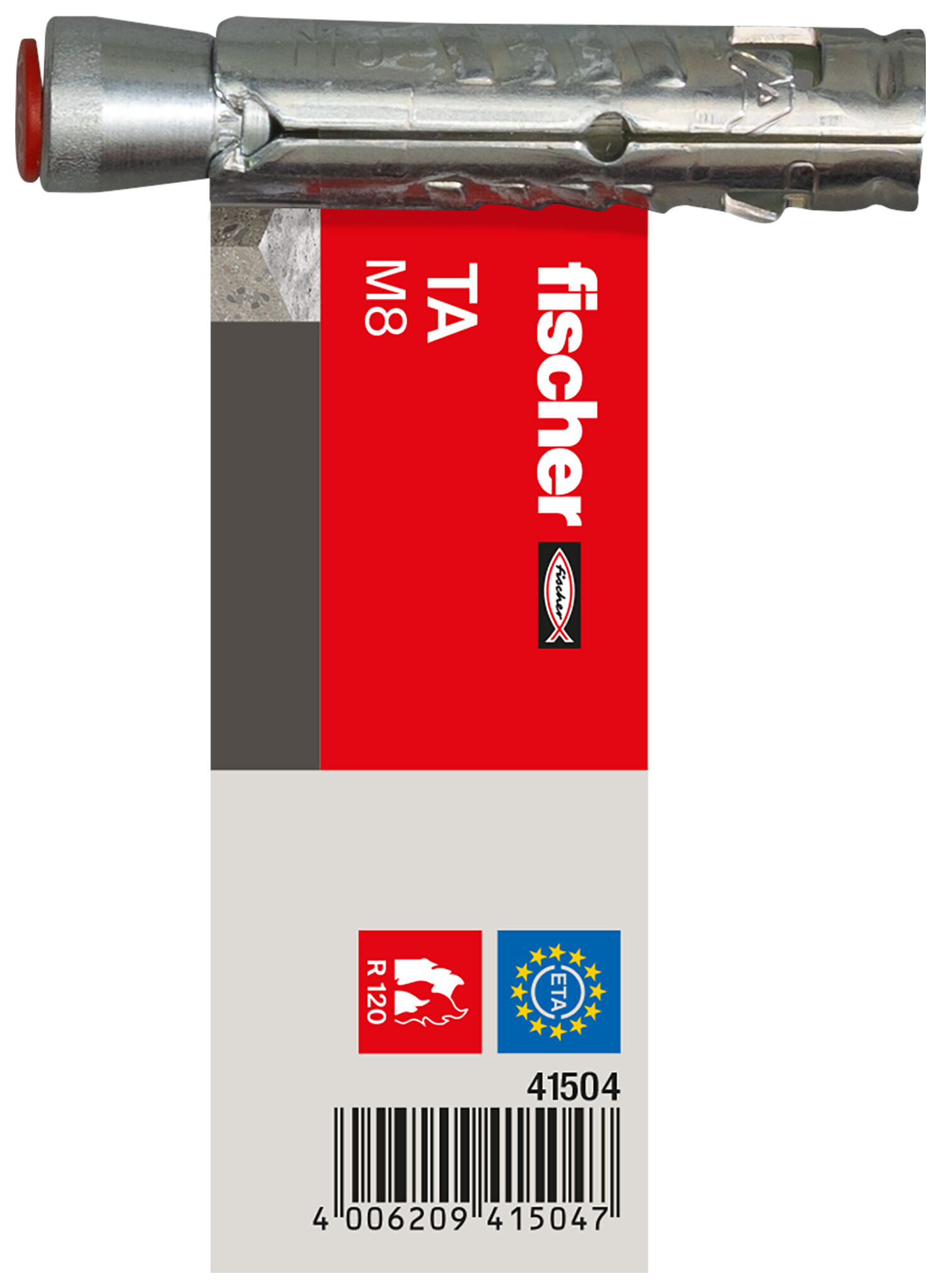 Packaging: "fischer Heavy-duty anchor TA M8 E item pricing"