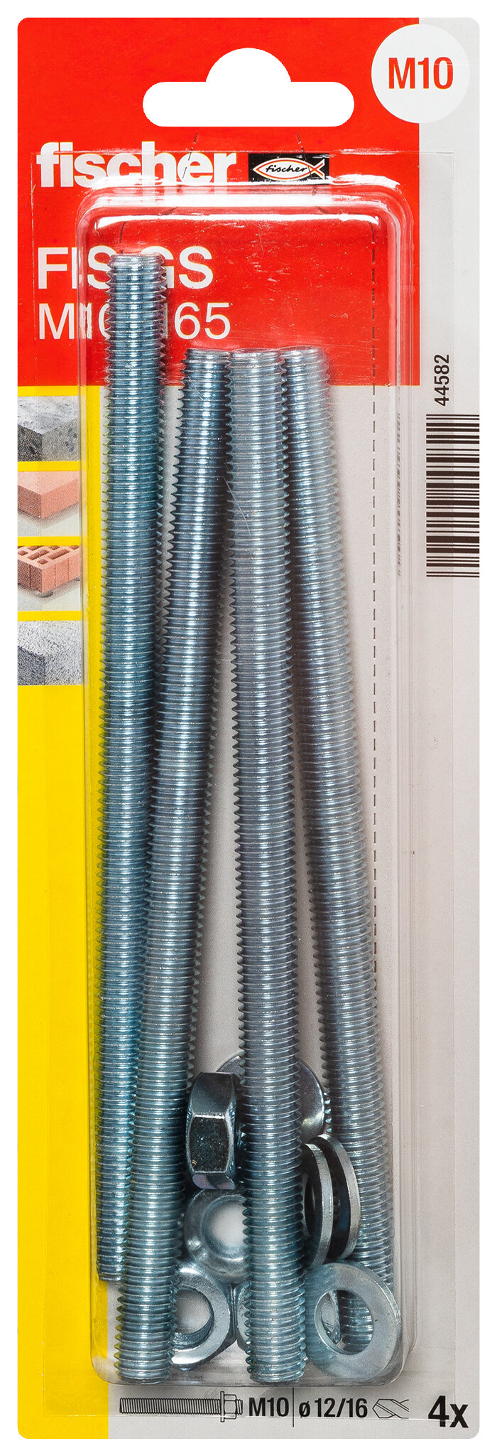 Verpackung: "fischer Gewindeanker FIS GS M 10 x 165 K"