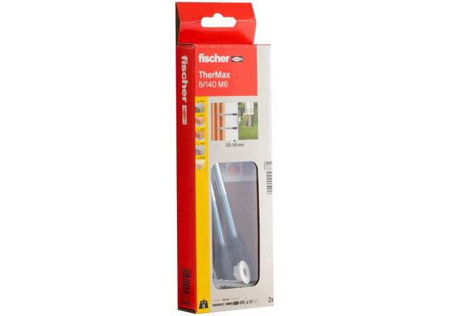 Packaging: "fischer stand-off installation TherMax 8/140 M6 (2)"