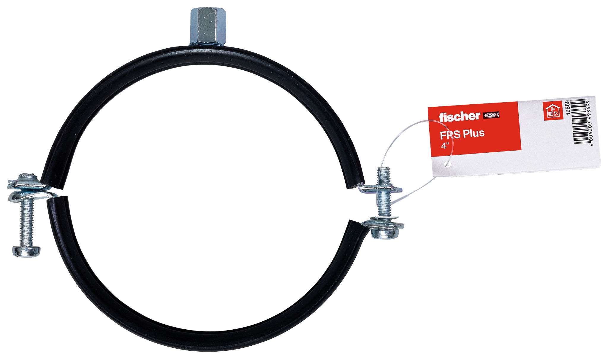 Produktbild: "fischer Rohrschelle FRS Plus 4" Einzelpreisauszeichnung"