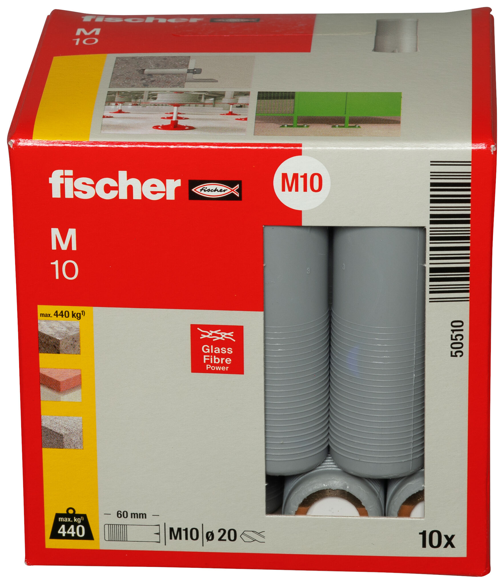 Packaging: &quot;fischer anchor M 10&quot;