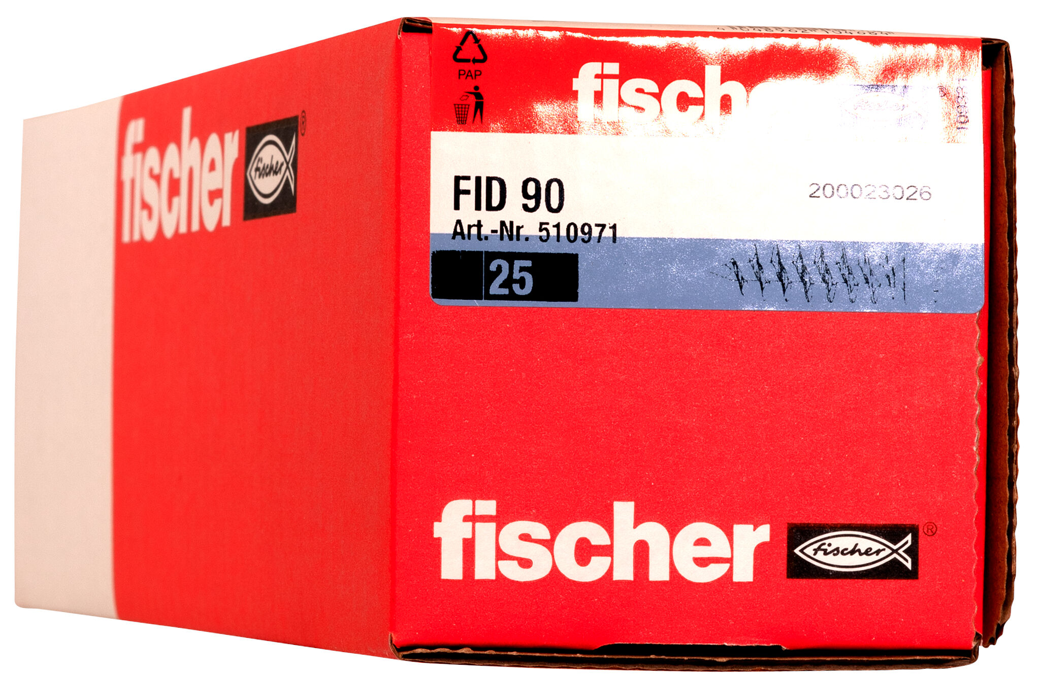 Packaging: "fischer Insulation fixing FID 90"