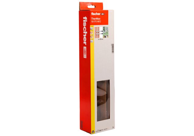 Verpackung: "fischer Abstandsmontagesystem 16/170 M12 gvz"