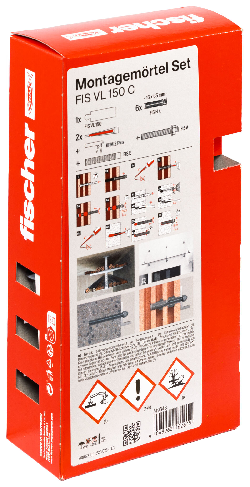 Product Picture: "fischer Injection mortar 150 C SET"
