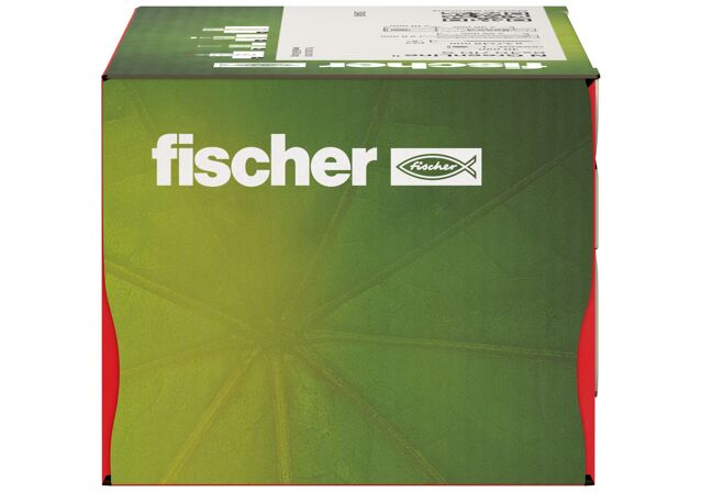 Verpackung: "fischer Nageldübel N GreenLine 6 x 40/10 S Senkkopf"