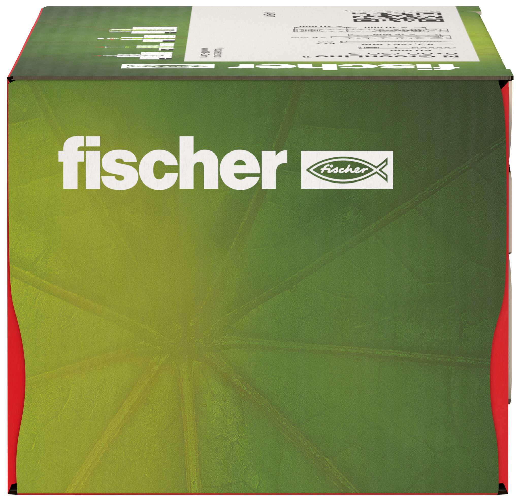 Verpackung: "fischer Nageldübel N GreenLine 6 x 60/30 S Senkkopf"
