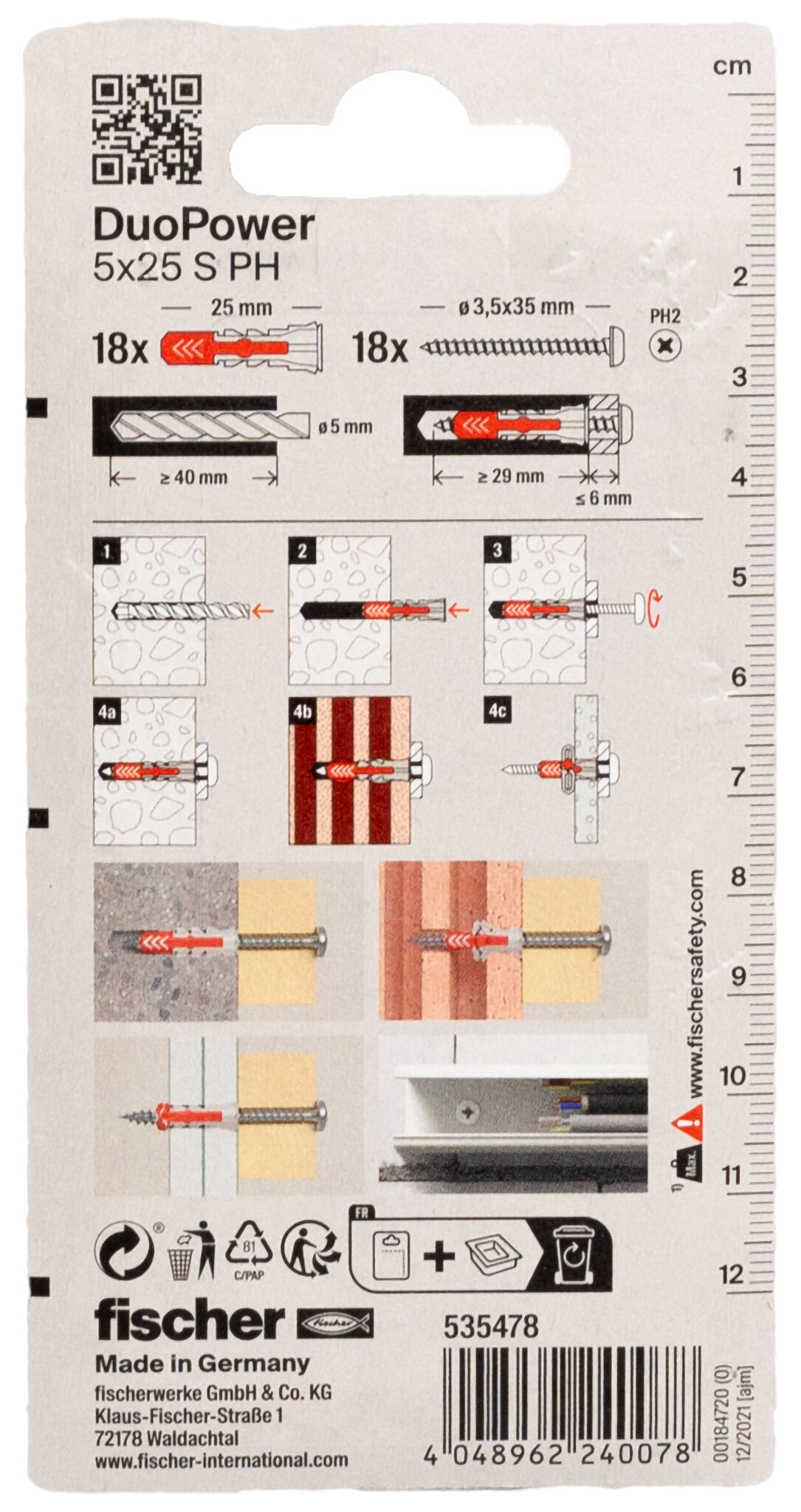 Packaging: "올라운드 플레이더 DuoPower 5 x 25 S PH K NV"