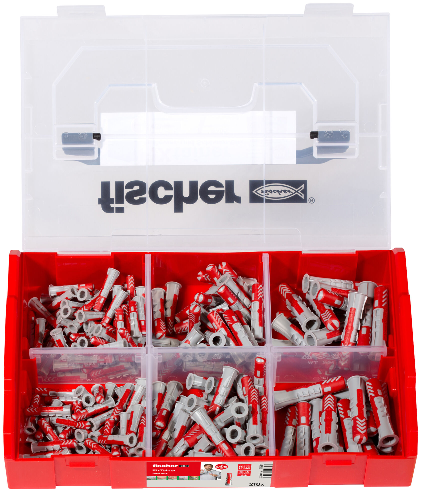 Product Picture: "fischer FixTainer - Chevilles tous matériaux fischer DuoPower"