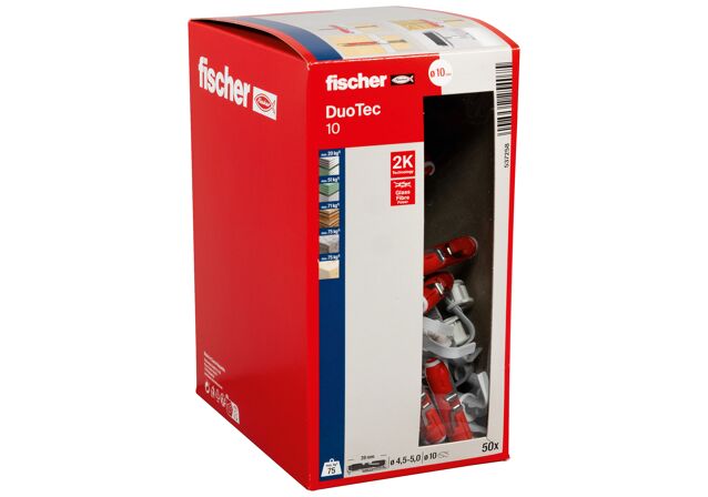 Packaging: "fischer DuoTec 10 Βύσμα για λεπτότοιχα υλικά"