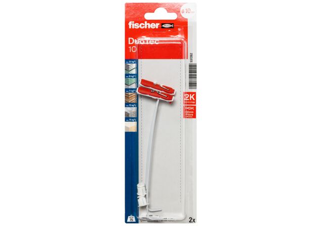 Packaging: "fischer DuoTec 10"