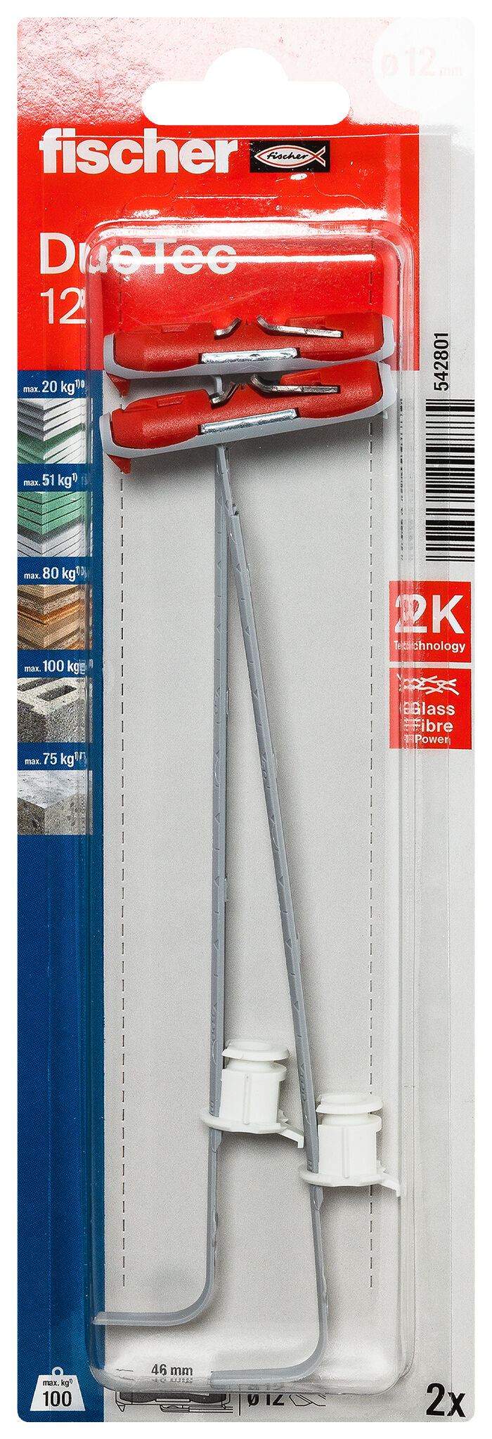 Packaging: "fischer DuoTec 12"