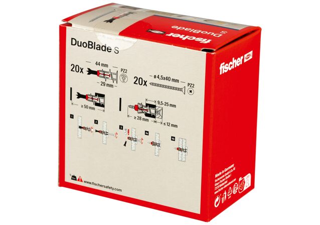Packaging: "DuoBlade S"