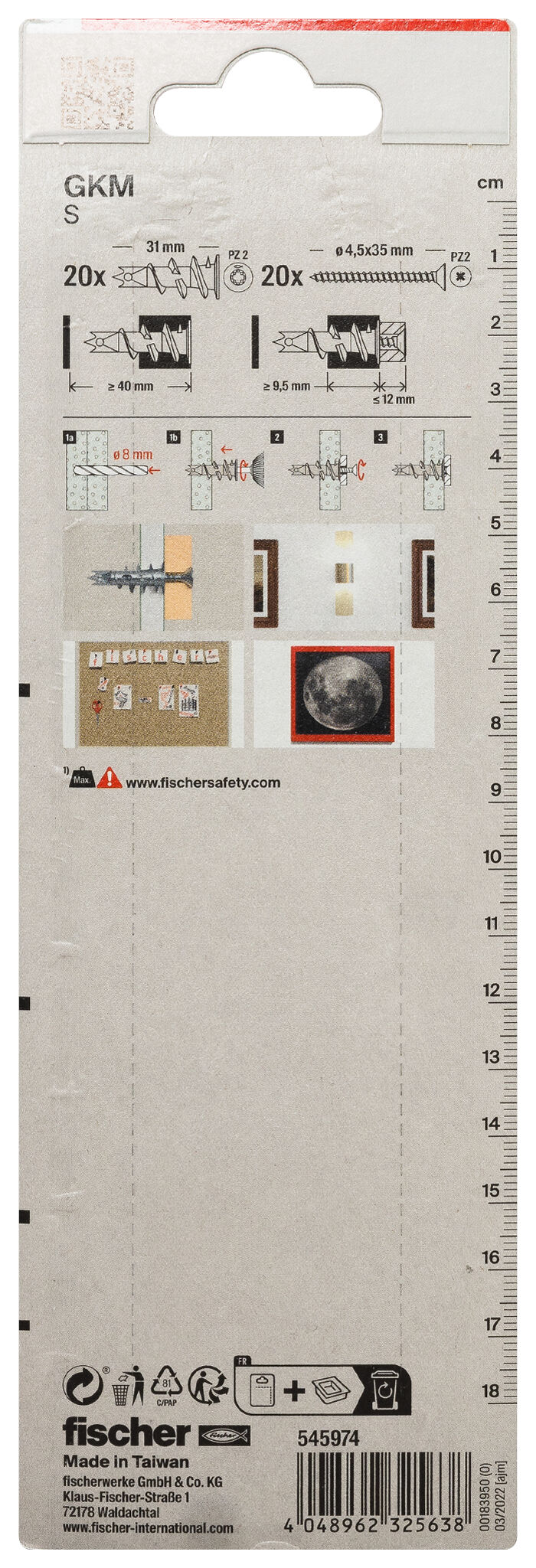 Packaging: "GKM S GP K NV"