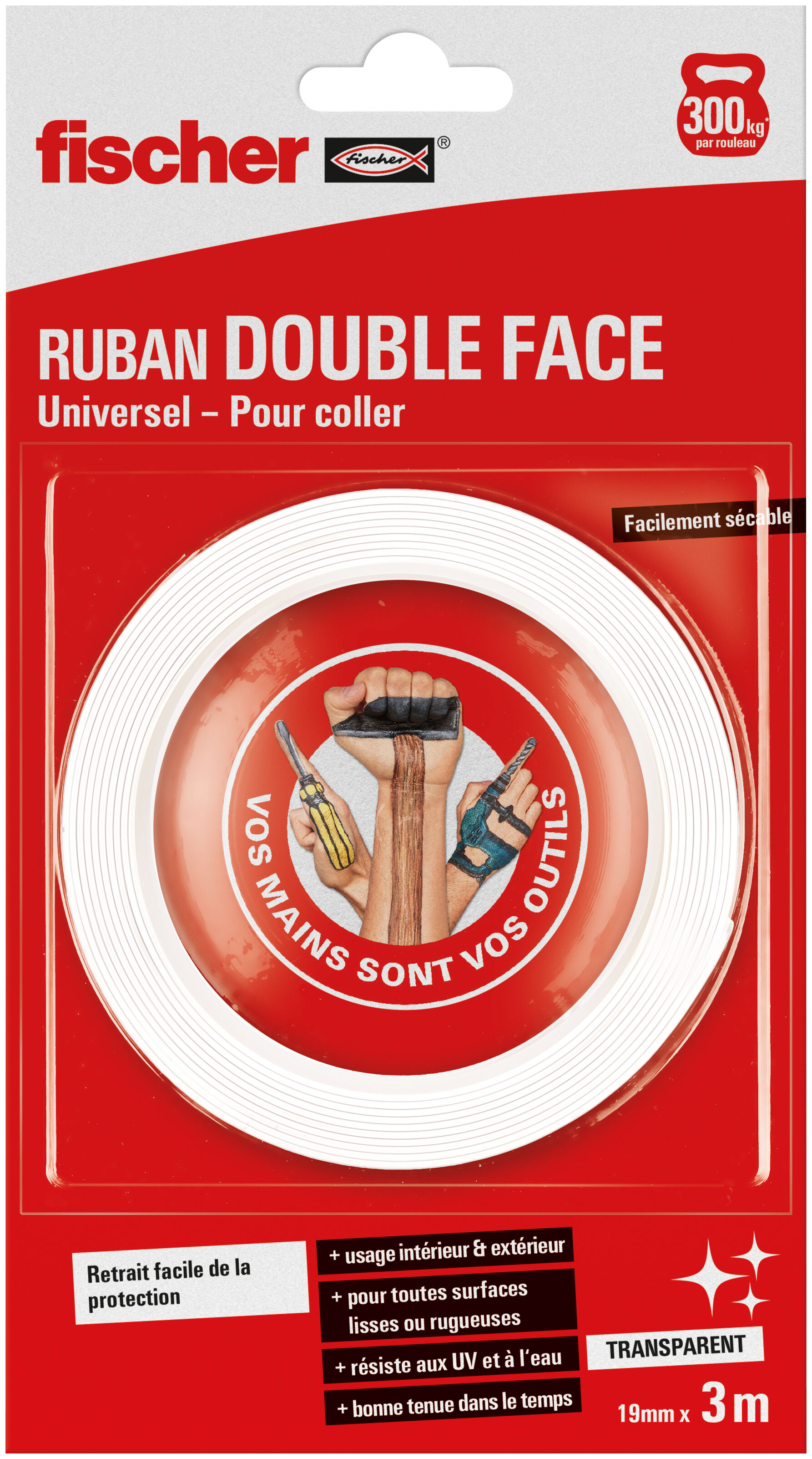 Packaging: "VMSVO RUBAN DOUBLE FACE"