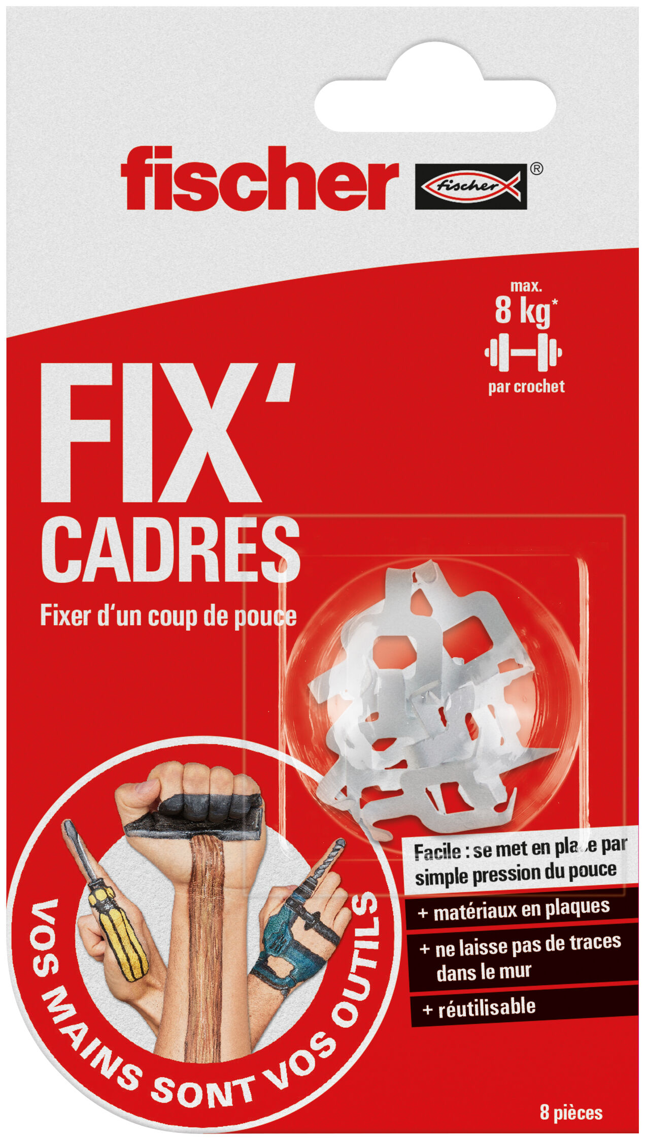 Packaging: "VMVO FIX´CADRES"