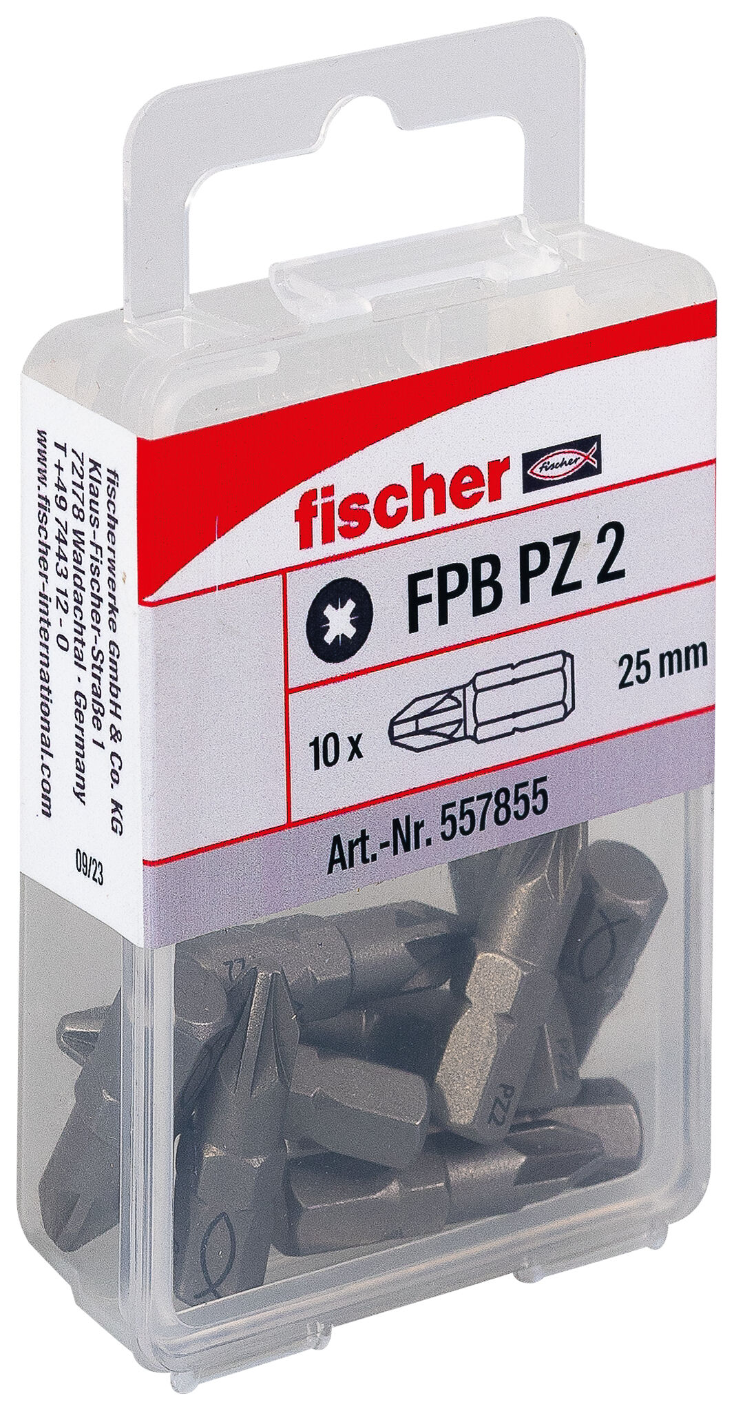 Verpackung: "fischer ProfiBit FPB PZ2 (10er Pack)"