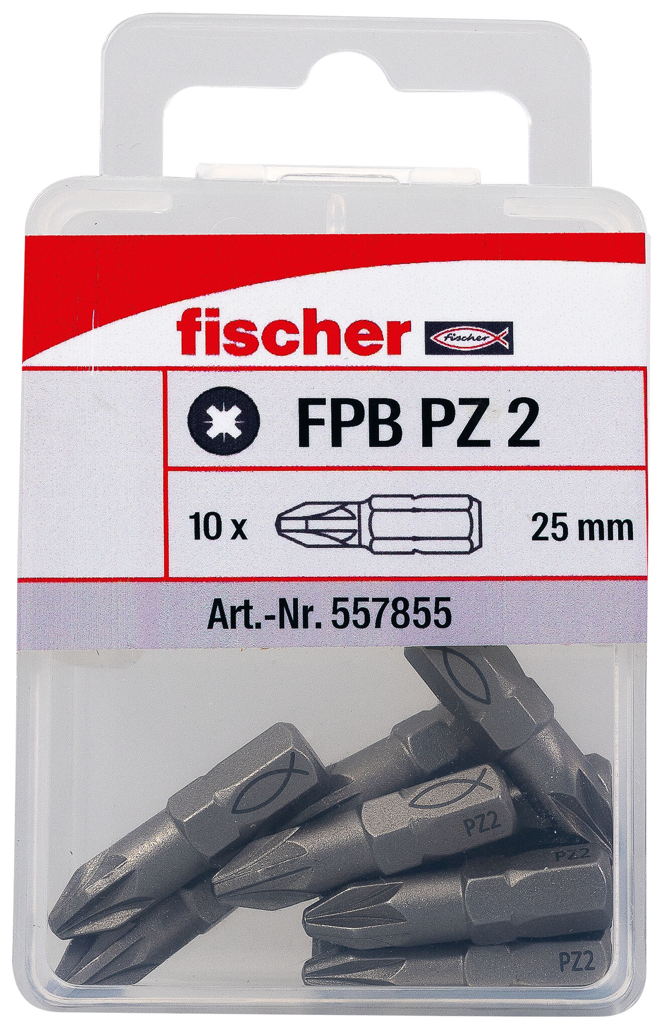 Verpackung: "fischer ProfiBit FPB PZ2 (10er Pack)"