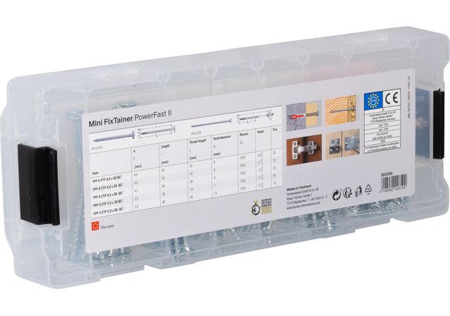 Produktbild: "fischer Mini FixTainer PowerFast II - BC"