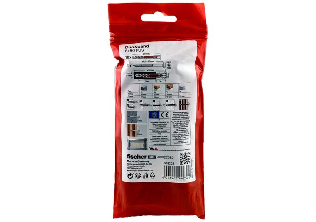 Packaging: "Buchaslongas DuoXpand 8x80 FUS B"