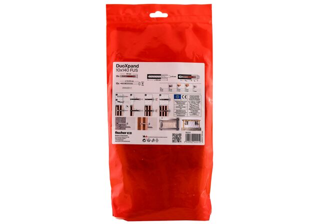 Packaging: "Buchas longas DuoX pand 10x140 FUS B"