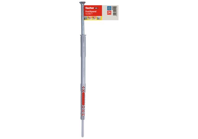 Packaging: "fischer Frame fixing DuoXpand 10 x 180 T zinc-plated steel"