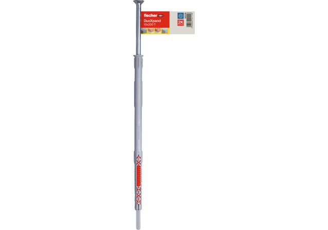 Product Picture: "Cheville rallongée DuoXpand 10 x 200 T en acier électrozingué"