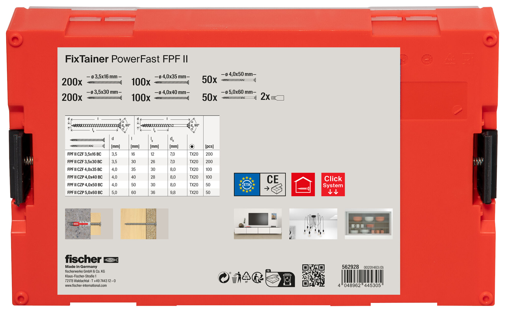Foto Prodotto: "FixTainer Viti PowerFast II CTF/CTP"