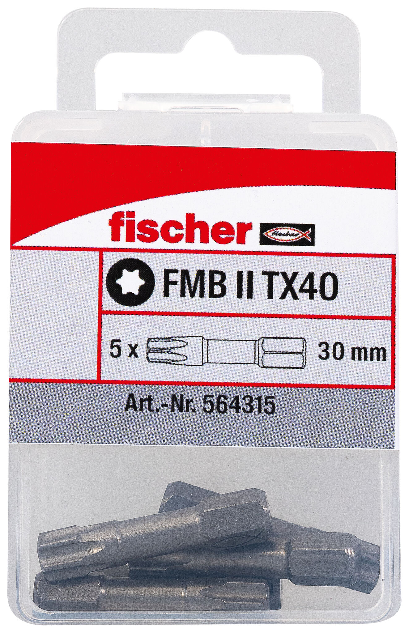 Packaging: "FMB II TX40 Bit"