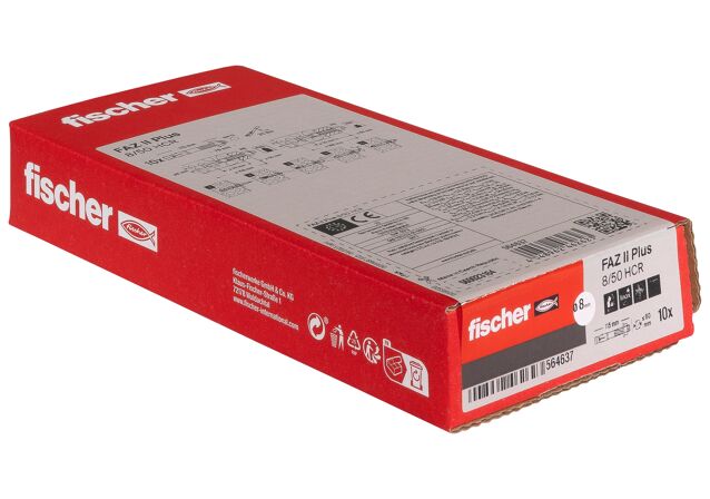 Confezione: "FAZ II Plus 8/50 HCR Ancorante in acciaio alta resistenza alla corrosione"