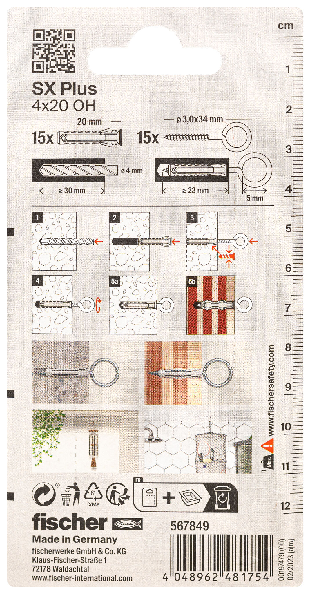 Packaging: "Blister de tacos SX Plus 4x20 HC - 15uds (sustituye a esta referencia 14912)"