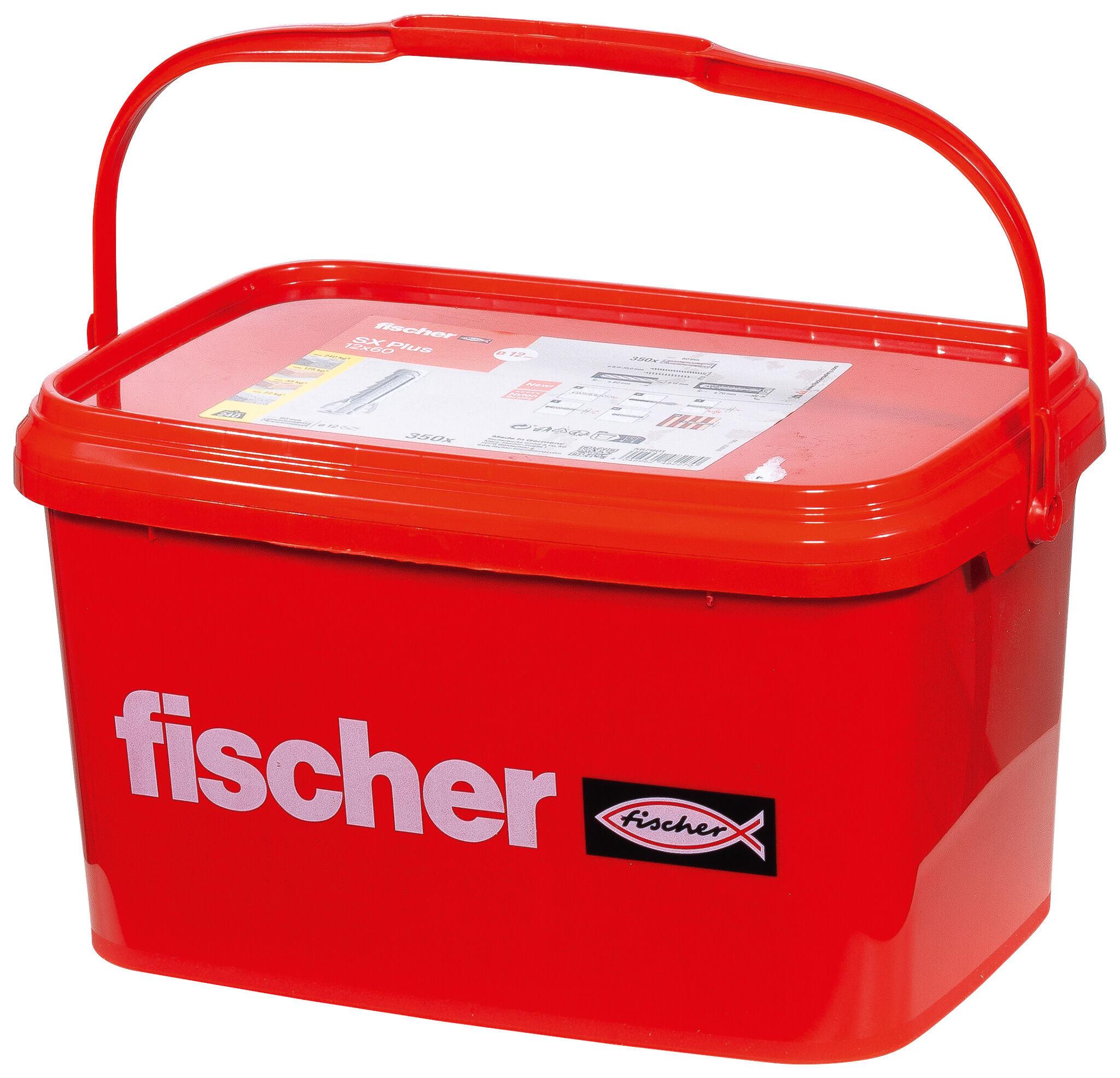 Packaging: "fischer Cheville d'expansion SX Plus 12 x 60 en seau"