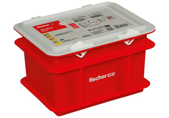 Packaging: "Chevilles à expansion SX Plus 6 x 30 Box"