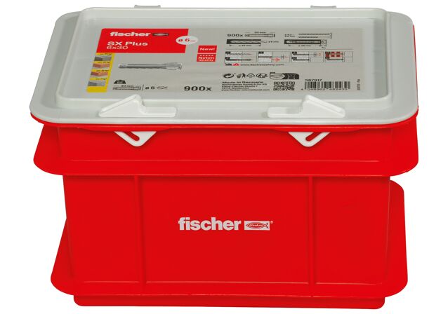 Packaging: "Chevilles à expansion SX Plus 6 x 30 Box"